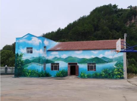 阆中彩绘墙绘一般制作的位置