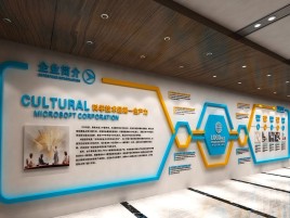 阆中企业形象墙的作用