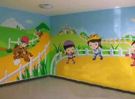 阆中幼儿园墙体彩绘制作流程及注意事项