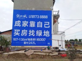 阆中墙体广告位置选择重要性