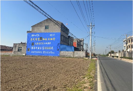 阆中墙体广告用的是什么漆？