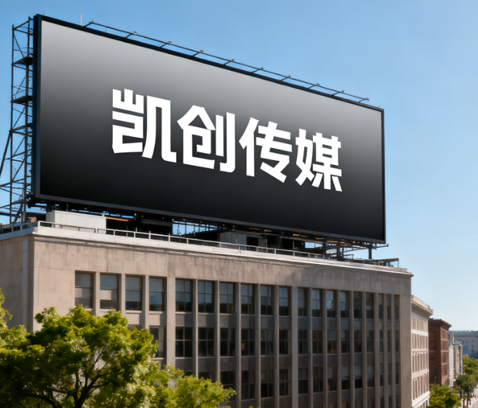 阆中户外广告牌的设计与制作