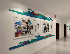 阆中企业文化墙用什么材料好?