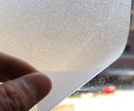 阆中玻璃门外面粘广告用什么材料好？